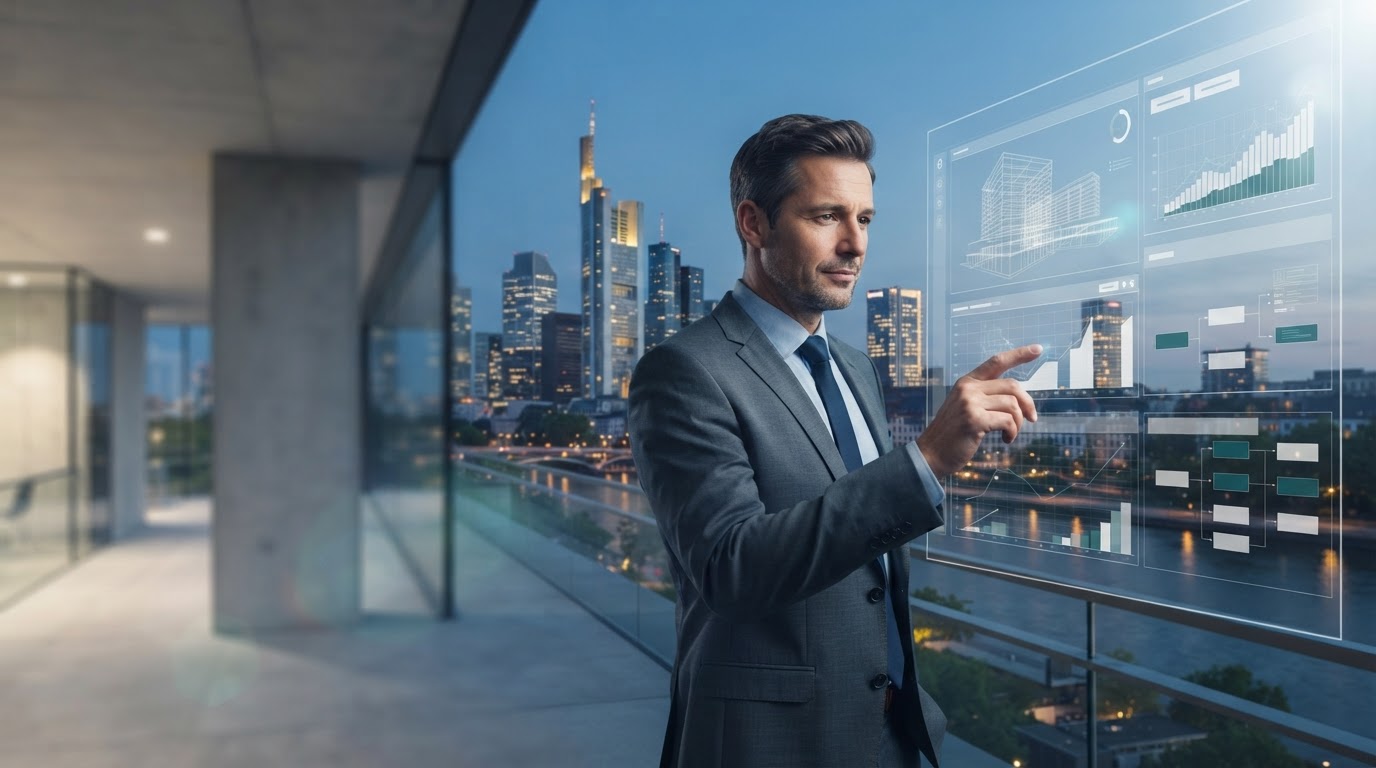 Edrota XRPlatform Dashboard-Visualisierung von Finanzdaten und Analysemodellen